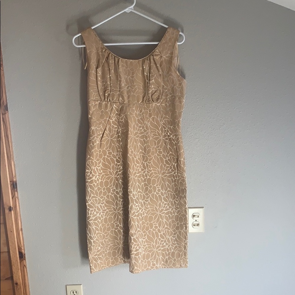 Vintage brocade dress m/l
